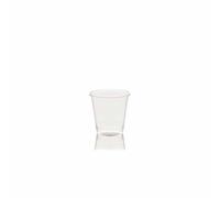 Bicchieri monouso plastica trasparente 160 cc acqua bibite usa e getta 30X100 pz