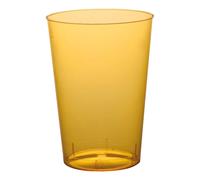 Bicchieri Moon Polistirene Mango 50 pz da 250 cc Goldplast Ideali per Feste