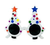 Bicchieri per albero di Natale - Decorazioni per feste di Natale | Occhiali da cosplay del festival | Occhiali di Natale per | Accessori di Natale | Occhiali decorativi per feste accessori pho