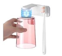 Bicchieri Per Collutorio,Supporto Magnetico da Parete Senza Foratura Invertito,per Risciacquo e Dispensatore Singolo per Spazzolini - Per Bagno Doccia Toilette Casa Appartamento Dormitorio Ufficio Hot
