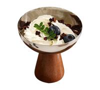 Bicchieri per dessert | Stoviglie moderne riutilizzabili per uso alimentare | Bicchieri per antipasti e dessert - per torte, cioccolato, snack, frutta, yogurt, casa, cucina, panetteria, feste