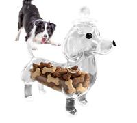 Bicchieri per snack per cani - bicchieri per la conservazione degli alimenti | Contenitore per snack a forma di animale con dispenser per cucina, casa, viaggi in viaggio