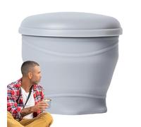 Bicchieri Piegevoli,Tazza da Viaggio da 180ml con Coperchio e Cordino - Bicchiere Portatile, Contenitore Riutilizzabile adatto per Bevande Fredde, Preparazione del Caffè, Succo, Escursionismo e