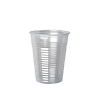 BICCHIERI PLASTICA TRASPARENTI 100 PZ