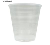 BICCHIERI TRASPARENTI BAIO plastica monous. casa bar ristoranti 166cc - 3000pz