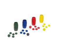 Bicchierini con Fiches di Parcheesi Cayro