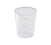 Bicchierini da liquore Made in Germany - Bicchierini con graduazione 2 cl/4 cl | Bicchieri di plastica, bicchieri usa e getta e bicchierini da liquore in PS, | Bicchieri da festa - 500 pezzi