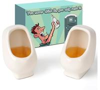 Bicchierini da shot con elefante bianco, regalo per adulti e uomini: divertente regalo per papà, marito, collega, calza di Natale, regalo segreto per festa di compleanno di Babbo Natale, idee regalo