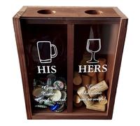 Bicchierino da shot Tic Tac Toe di Dondor Enterprises, gioco da bere, apribottiglie per birra, gioco con tappo, tappo per vino e birra, scatola c