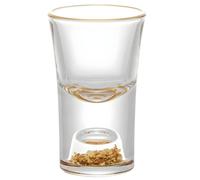 Bicchierino di cristallo SH-35411 - Oro / 10ml