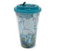 Bicchierone Infrangibile a Doppia Parete con Tappo e Cannuccia - Moomin