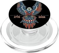 Bicentenario USA Aquila e Bandiera 250 Anni 4 Luglio PopSockets PopGrip per MagSafe