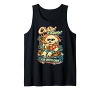 Bichon Frise Bere caffè Freddo su un'altalena DIGOR Canotta