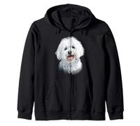 Bichon-Frise - Decorazione per Amanti dei Cani Felpa con Cappuccio