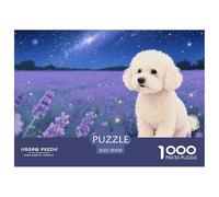 Bichon Frise Jigsaw Puzzle Impossible 1000 Pezzi Decorazione Per La Casa. Giochi Rilassamento E Intelligence Per Adulti E Ragazzi Da 14 Anni 70x50cm/1000pcs