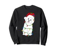Bichon Frise - Luci per Albero di Natale, per Amanti dei Cani Felpa