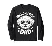 Bichon Frise Papà Divertente Bichon Frise Maglia a Manica