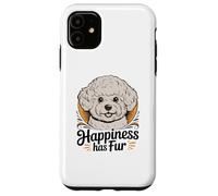 Bichon Frise Ritratto Felicità Ha Pelliccia Custodia per iPhone 11