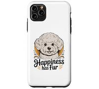 Bichon Frise Ritratto Felicità Ha Pelliccia Custodia per iPhone 11 Pro Max