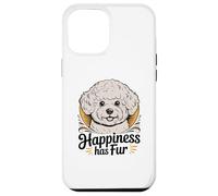 Bichon Frise Ritratto Felicità Ha Pelliccia Custodia per iPhone 12 Pro Max