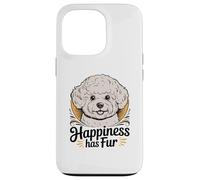 Bichon Frise Ritratto Felicità Ha Pelliccia Custodia per iPhone 13 Pro