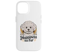 Bichon Frise Ritratto Felicità Ha Pelliccia Custodia per iPhone 14