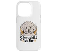 Bichon Frise Ritratto Felicità Ha Pelliccia Custodia per iPhone 14 Pro