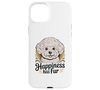 Bichon Frise Ritratto Felicità Ha Pelliccia Custodia per iPhone 15 Plus
