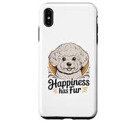 Bichon Frise Ritratto Felicità Ha Pelliccia Custodia per iPhone XS Max