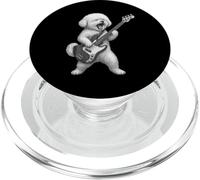 Bichon Frise Suonare Basso Rock Music Dog Lover PopSockets PopGrip per MagSafe