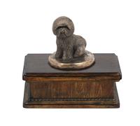 Bichon Frise - urna esclusiva con l'immagine di un cane Art Dog IT