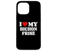 Bichon Frisés I Love My Bichon Frisé Custodia per iPhone 13 Pro Max