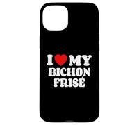 Bichon Frisés I Love My Bichon Frisé Custodia per iPhone 15 Plus