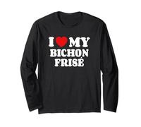 Bichon Frisés I Love My Bichon Frisé Maglia a Manica