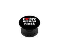 Bichon Frisés I Love My Bichon Frisé PopSockets PopGrip Adesivo