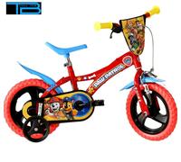 Bici 12" 14" Paw Patrol Dino Bikes con Stabilizzatori/ Rotelle