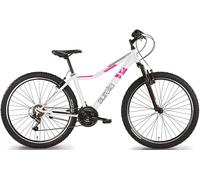BICI 27,5 MTB RING AURELIA 18V FORCELLA AMMORTIZZATA DONNA BIANCO ROSA DINO BIKE