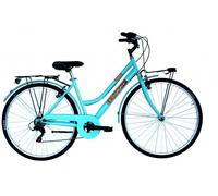 Bici 28 Trekking Sorrento 6 Velocità donna azzurra Coppi