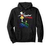 Bici artistici - Principessa - I Love - Arcobaleno Felpa con Cappuccio