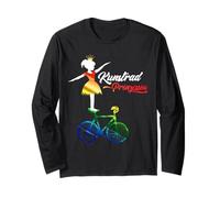 Bici artistici - Principessa - I Love - Arcobaleno Maglia a Manica