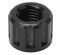 Bici attraverso il dado dell'assale, m12 x 1,5 mm in lega in lega di morsi bici mouf bici da monte attraverso l'asse bici Accessori da dadi dell'albero