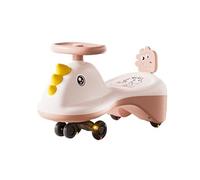 bici Auto cavalcabile for bambini, auto a spinta, altalena, twister, cavalcabile, sterzo, musica e luci, for bambini da 1 anno in su, multicolore bicicletta(Roze,Flash wheel)