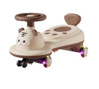 bici Auto oscillante con musica e luce antiribaltamento for ragazzi e ragazze giocattolo da cavalcare ruota lampeggiante età 3 anni e oltre bicicletta(Caf)