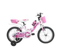 BICI BAMBINA BRERA FLORA 14 1V BIANCA