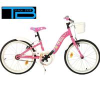 BICI MISURA 20 BIMBA DINO BIKES BICICLETTA BAMBINA BARBIE 204 R-BAR SENZA CAMBIO