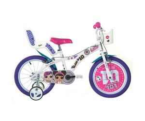 BICI BICICLETTA 16 LOL SURPRISE BAMBINA ETÀ 5/8 ANNI DINO BIKES