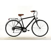 BICI BICICLETTA 28 CASCELLA POLIGNANO CITYBIKE UOMO 6V ALLUMINIO NERO MADE IN ITALY