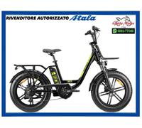 BICI BICICLETTA ELETTRICA DA PASSEGGIO EBIKE ATALA E ROCK 20” FAT CITY 7V 627WH