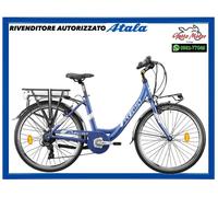 BICI BICICLETTA ELETTRICA DA PASSEGGIO EBIKE ATALA E RUN 6.1 DONNA 360 7V 26”