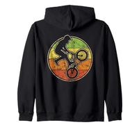 Bici BMX Vintage Biker Graphi per Uomini e Bambini Bicicletta retrò Felpa con Cappuccio